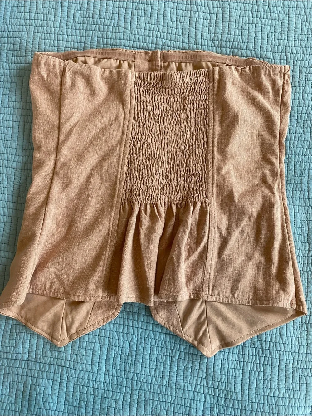 wild fable Wide-Leg High-Rise Pants in Light Brown
